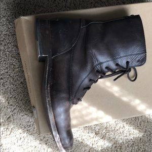 Frye distressed boot
